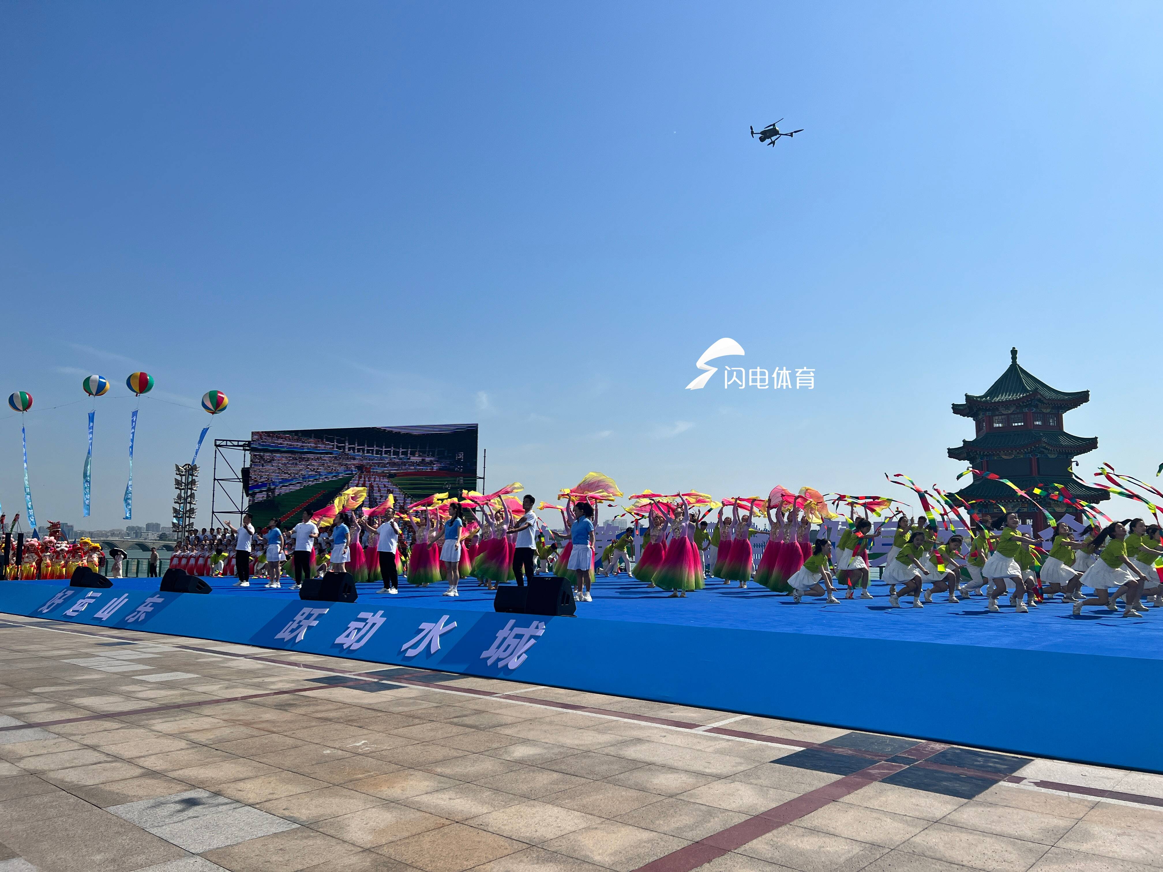 山东省第十五届全民健身运动会开幕式在聊城举行(图2)